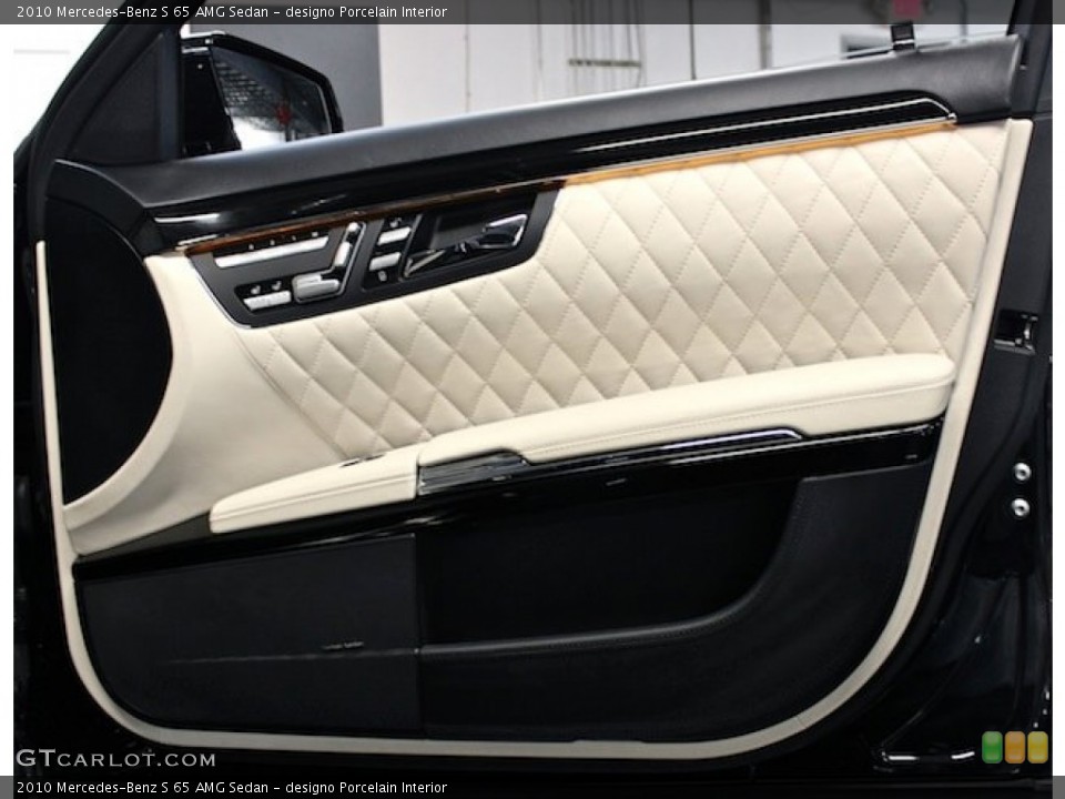 designo Porcelain Interior Door Panel for the 2010 Mercedes-Benz S 65 AMG Sedan #78561157