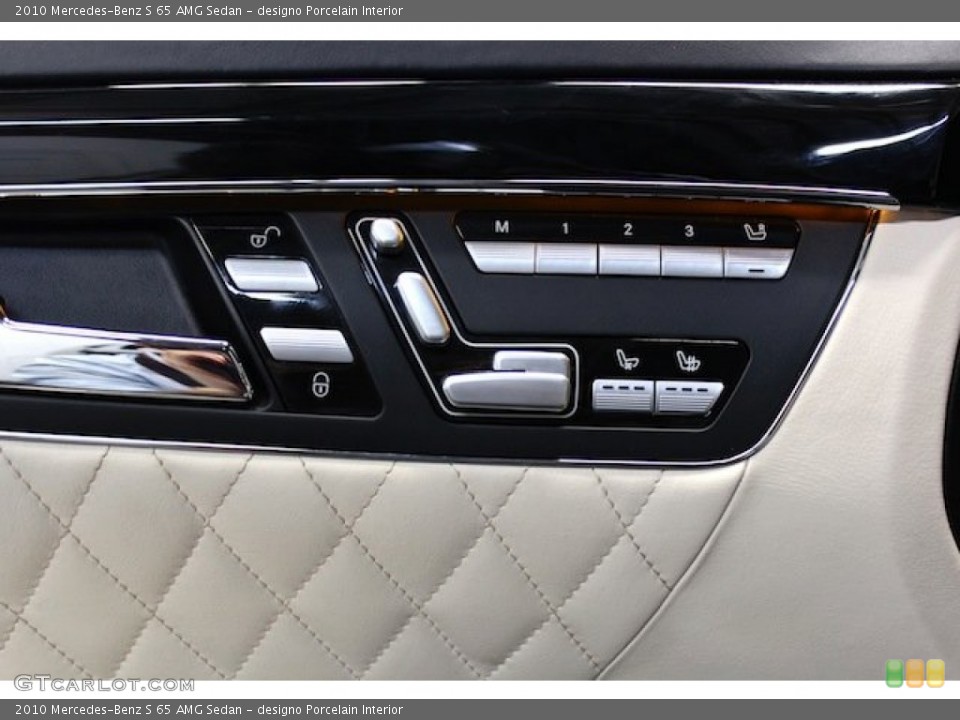 designo Porcelain Interior Controls for the 2010 Mercedes-Benz S 65 AMG Sedan #78561176