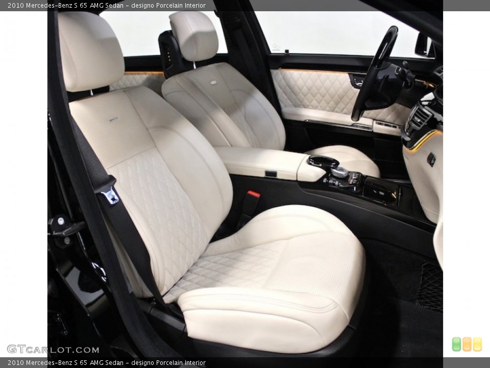 designo Porcelain Interior Front Seat for the 2010 Mercedes-Benz S 65 AMG Sedan #78561263