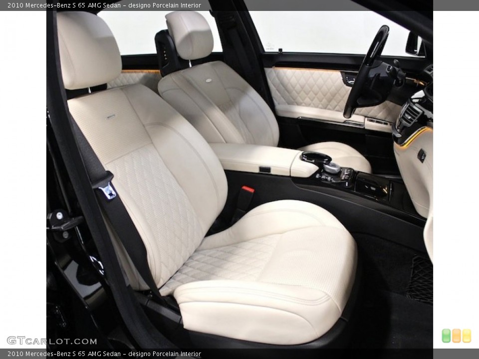 designo Porcelain 2010 Mercedes-Benz S Interiors