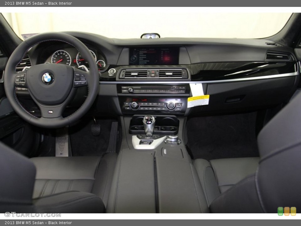 Black Interior Dashboard for the 2013 BMW M5 Sedan #78561288