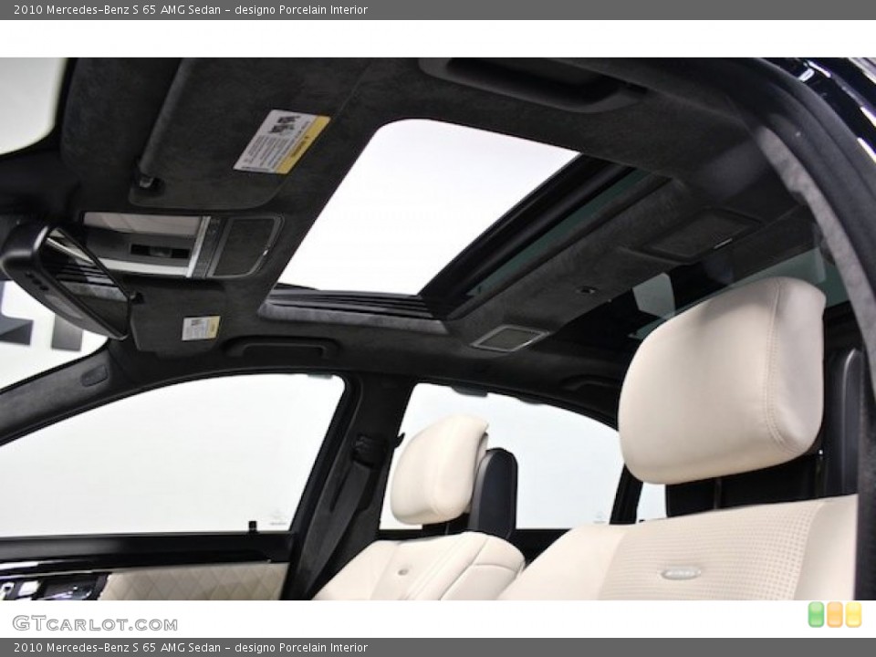 designo Porcelain Interior Sunroof for the 2010 Mercedes-Benz S 65 AMG Sedan #78561295