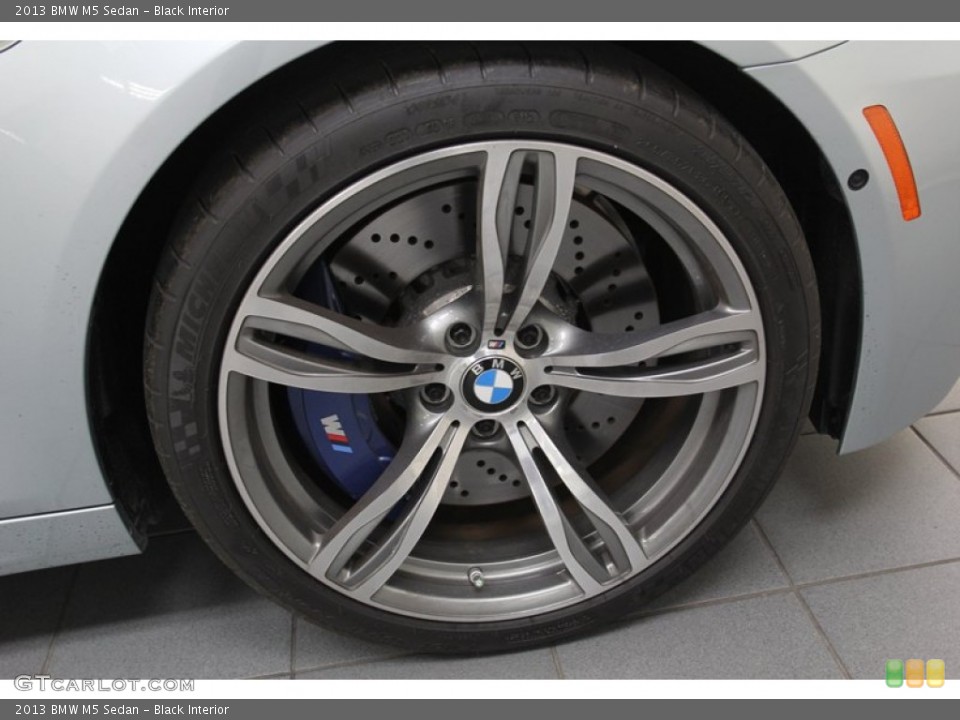 Black Interior Steering Wheel for the 2013 BMW M5 Sedan #78561350