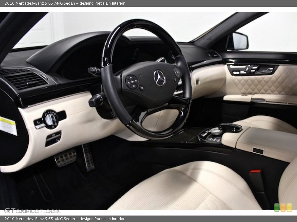 designo Porcelain Interior Dashboard for the 2010 Mercedes-Benz S 65 AMG Sedan #78561356