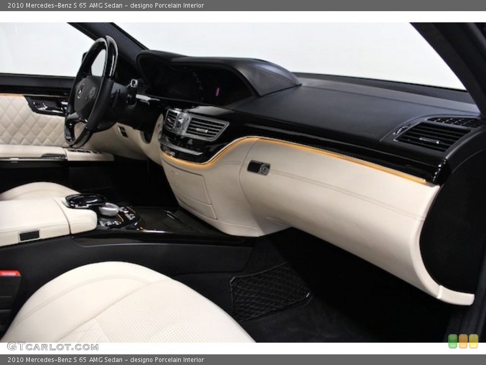 designo Porcelain Interior Dashboard for the 2010 Mercedes-Benz S 65 AMG Sedan #78561376