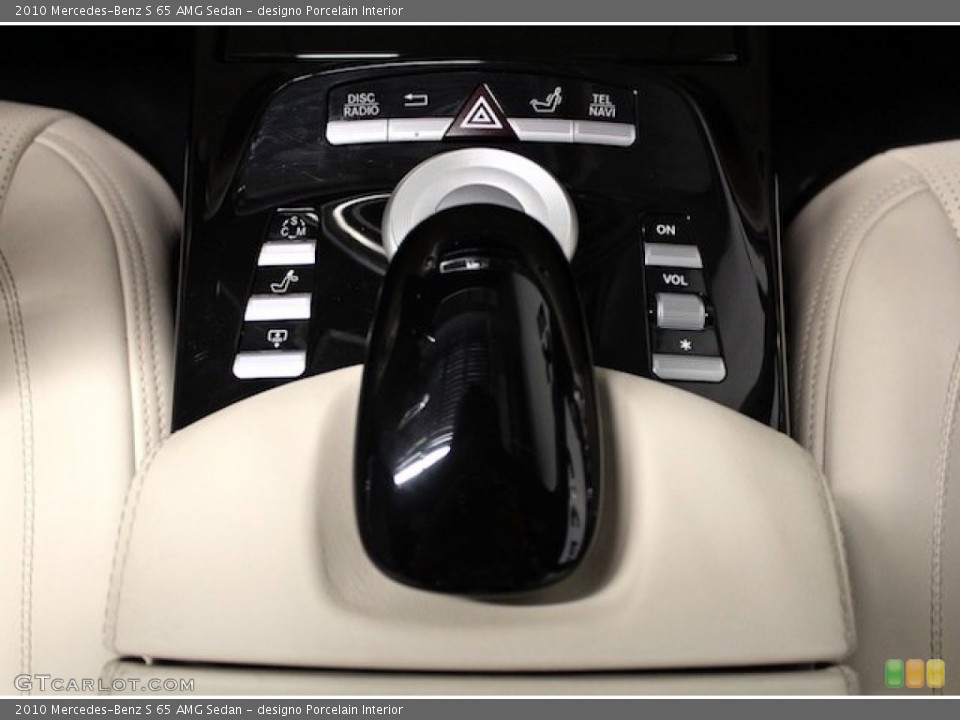 designo Porcelain Interior Controls for the 2010 Mercedes-Benz S 65 AMG Sedan #78561566