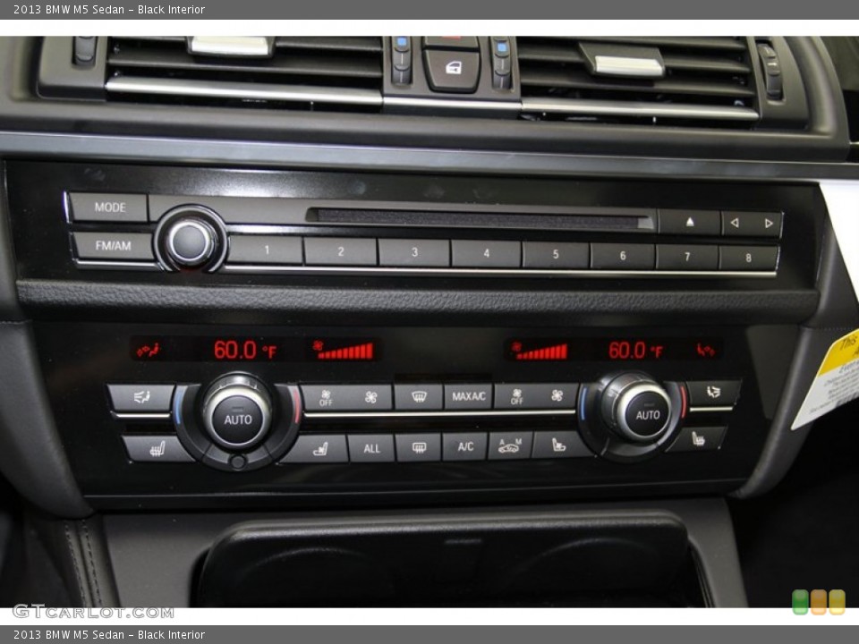 Black Interior Controls for the 2013 BMW M5 Sedan #78561611