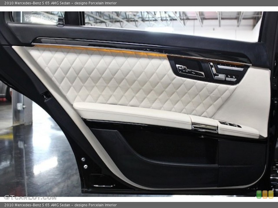 designo Porcelain Interior Door Panel for the 2010 Mercedes-Benz S 65 AMG Sedan #78561626