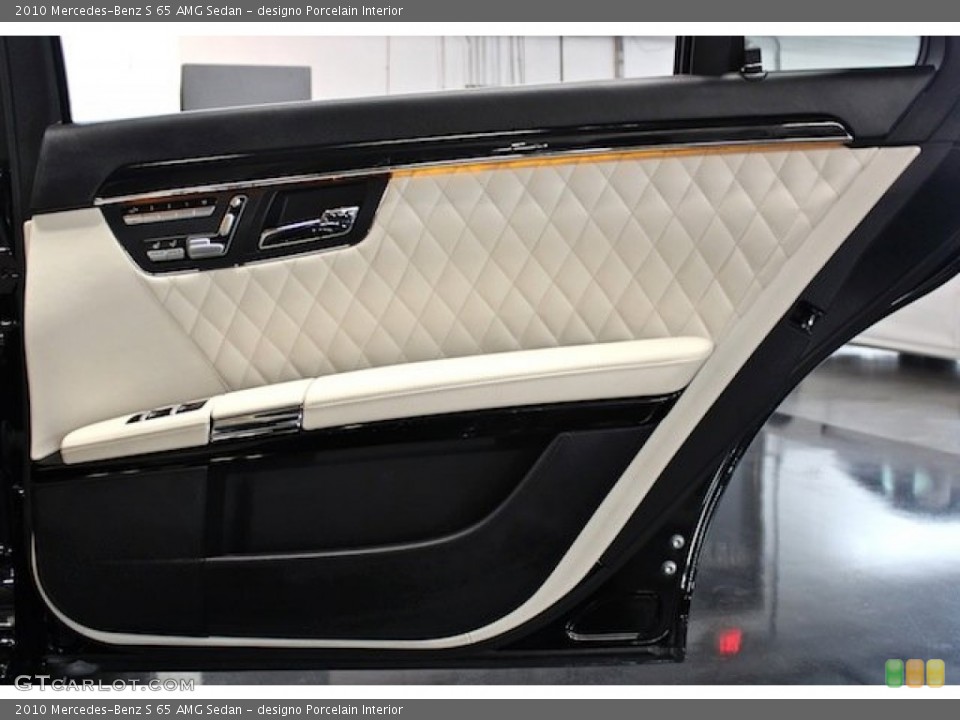 designo Porcelain Interior Door Panel for the 2010 Mercedes-Benz S 65 AMG Sedan #78561638