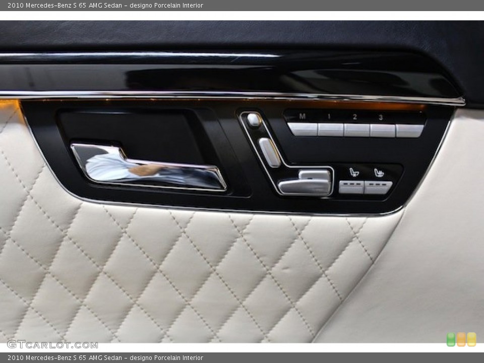 designo Porcelain Interior Controls for the 2010 Mercedes-Benz S 65 AMG Sedan #78561659