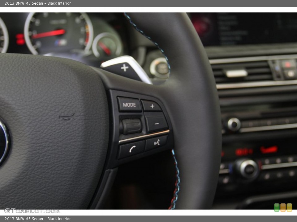 Black Interior Controls for the 2013 BMW M5 Sedan #78561706