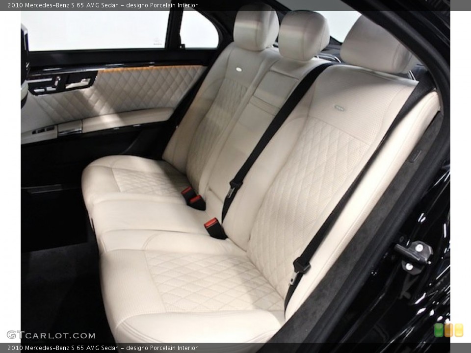 designo Porcelain Interior Rear Seat for the 2010 Mercedes-Benz S 65 AMG Sedan #78561731