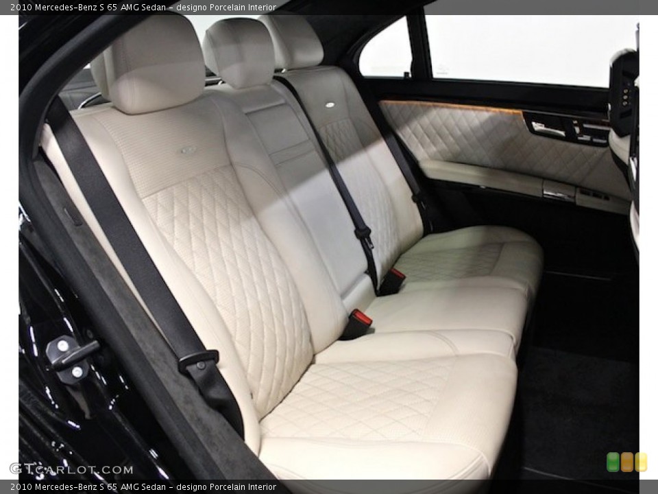 designo Porcelain Interior Rear Seat for the 2010 Mercedes-Benz S 65 AMG Sedan #78561746