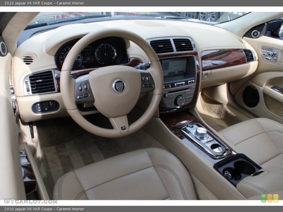 Caramel Interior Prime Interior for the 2010 Jaguar XK XKR Coupe #78562378