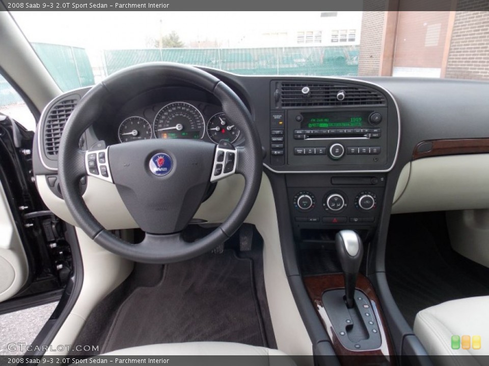 Parchment Interior Dashboard for the 2008 Saab 9-3 2.0T Sport Sedan #78564034