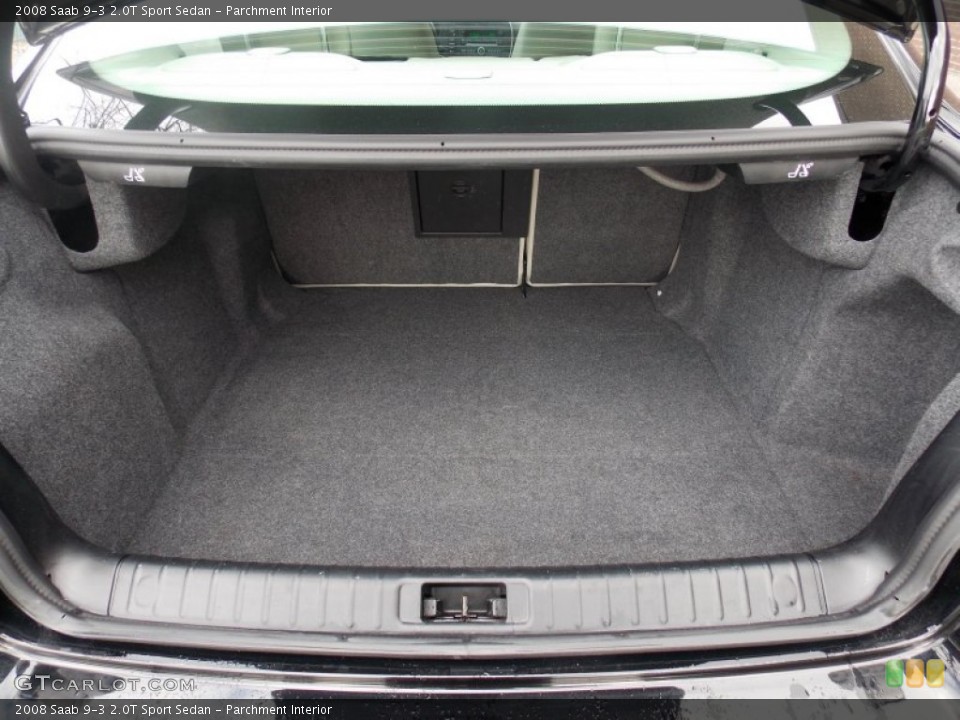 Parchment Interior Trunk for the 2008 Saab 9-3 2.0T Sport Sedan #78564197