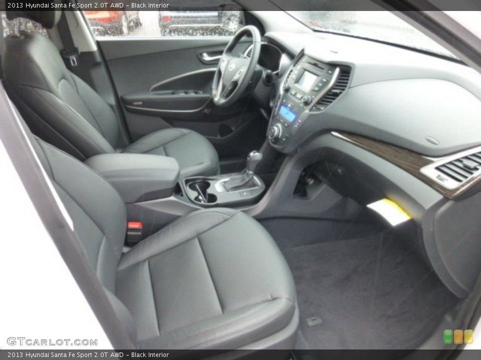 Black Interior Photo for the 2013 Hyundai Santa Fe Sport 2.0T AWD #78564203