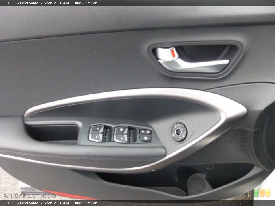 Black Interior Door Panel for the 2013 Hyundai Santa Fe Sport 2.0T AWD #78564309