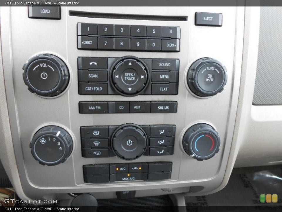 Stone Interior Controls for the 2011 Ford Escape XLT 4WD #78566054