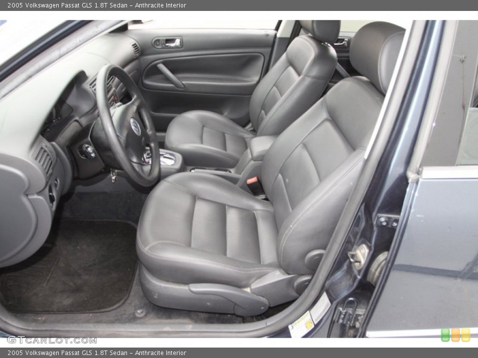 Anthracite Interior Front Seat for the 2005 Volkswagen Passat GLS 1.8T Sedan #78569276