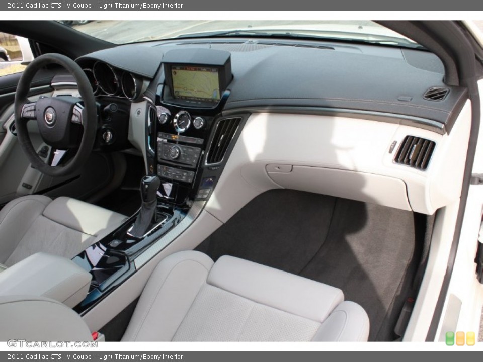 Light Titanium/Ebony Interior Dashboard for the 2011 Cadillac CTS -V Coupe #78570617