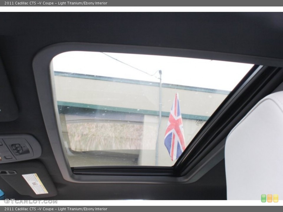 Light Titanium/Ebony Interior Sunroof for the 2011 Cadillac CTS -V Coupe #78570710