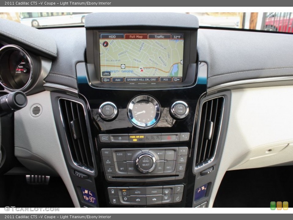 Light Titanium/Ebony Interior Controls for the 2011 Cadillac CTS -V Coupe #78570728