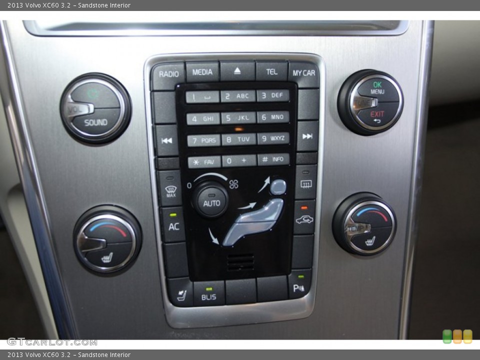 Sandstone Interior Controls for the 2013 Volvo XC60 3.2 #78571384