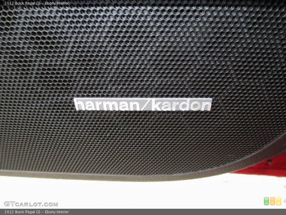 Ebony Interior Audio System for the 2012 Buick Regal GS #78573161