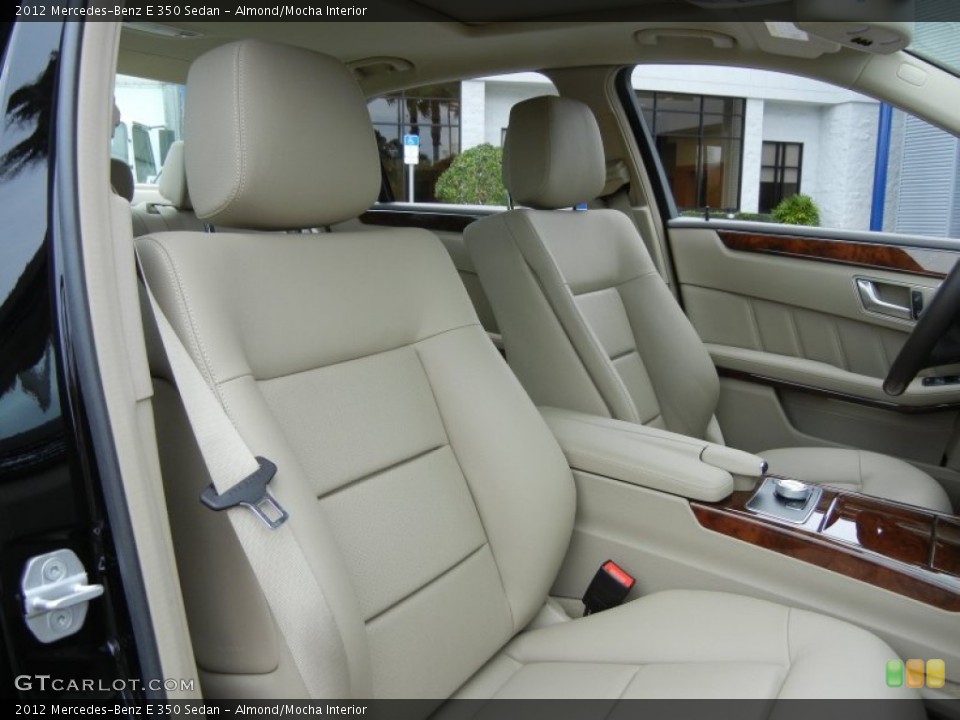 Almond/Mocha Interior Front Seat for the 2012 Mercedes-Benz E 350 Sedan #78573716