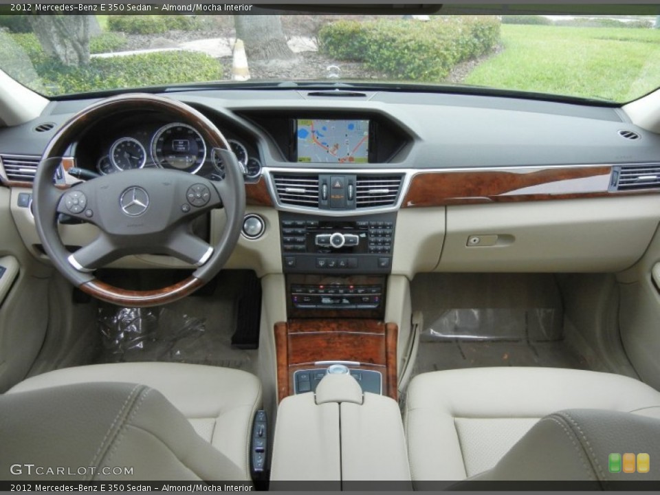 Almond/Mocha Interior Dashboard for the 2012 Mercedes-Benz E 350 Sedan #78573753