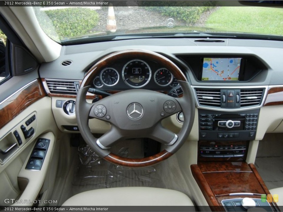 Almond/Mocha Interior Dashboard for the 2012 Mercedes-Benz E 350 Sedan #78573770
