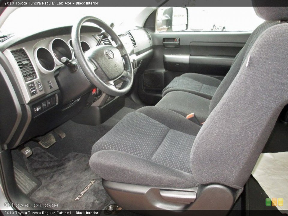 Black Interior Photo for the 2010 Toyota Tundra Regular Cab 4x4 #78574073