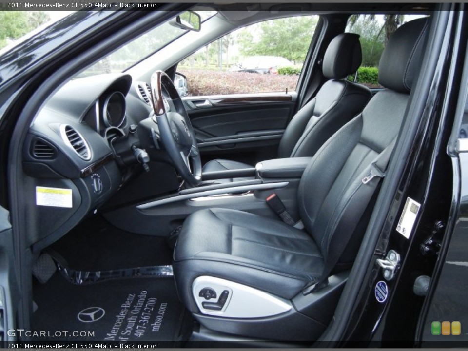 Black Interior Photo for the 2011 Mercedes-Benz GL 550 4Matic #78574673