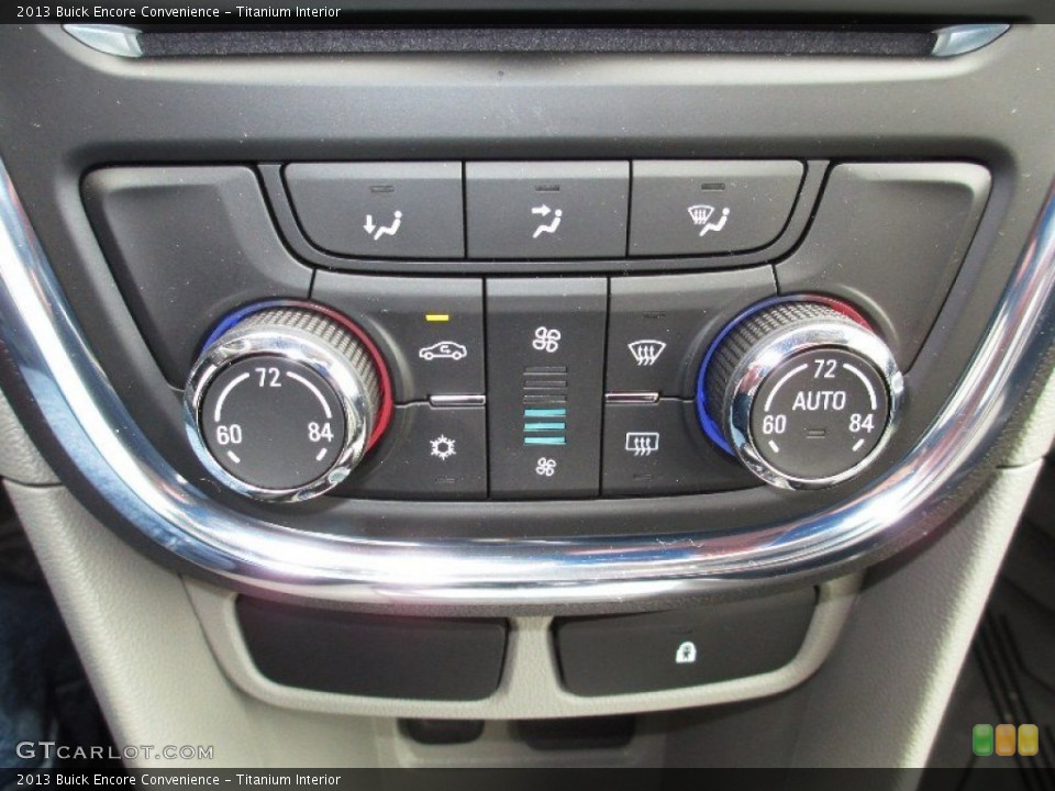 Titanium Interior Controls for the 2013 Buick Encore Convenience #78575228