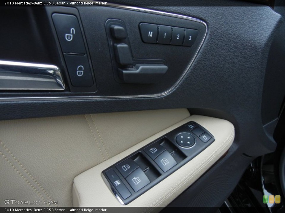 Almond Beige Interior Controls for the 2010 Mercedes-Benz E 350 Sedan #78575816