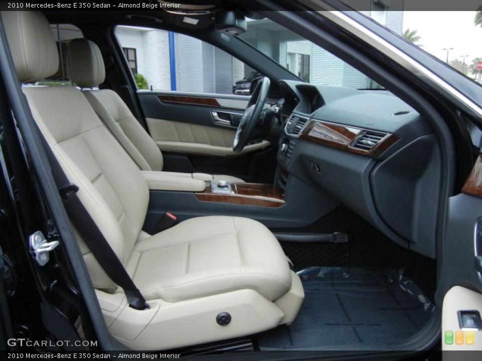 Almond Beige Interior Front Seat for the 2010 Mercedes-Benz E 350 Sedan #78575870