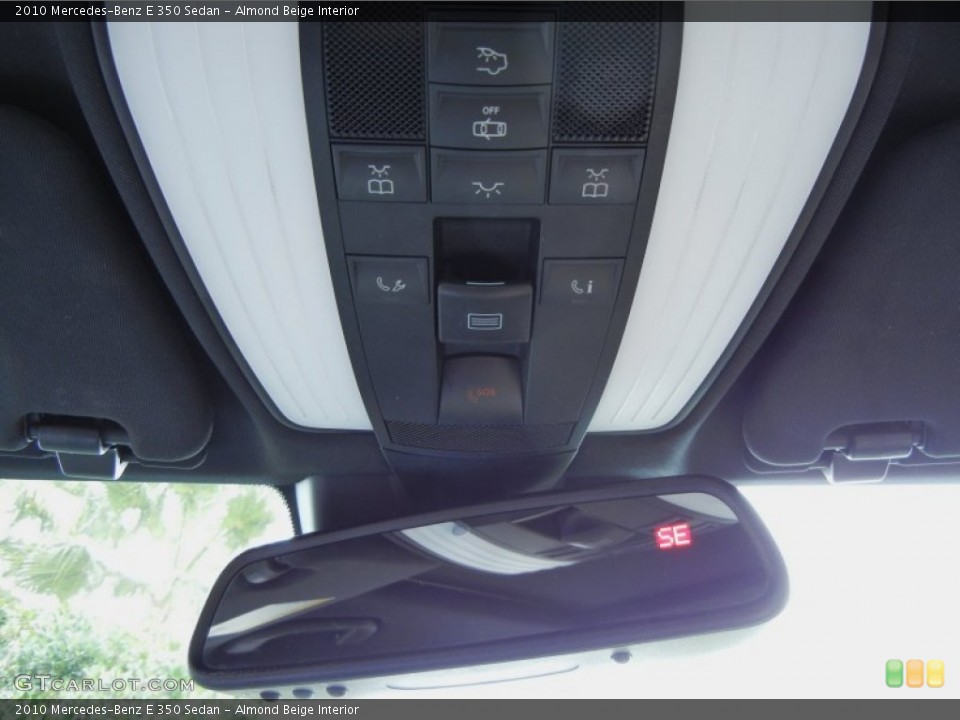 Almond Beige Interior Controls for the 2010 Mercedes-Benz E 350 Sedan #78576022