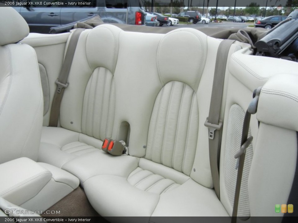 Ivory Interior Rear Seat for the 2006 Jaguar XK XK8 Convertible #78577065