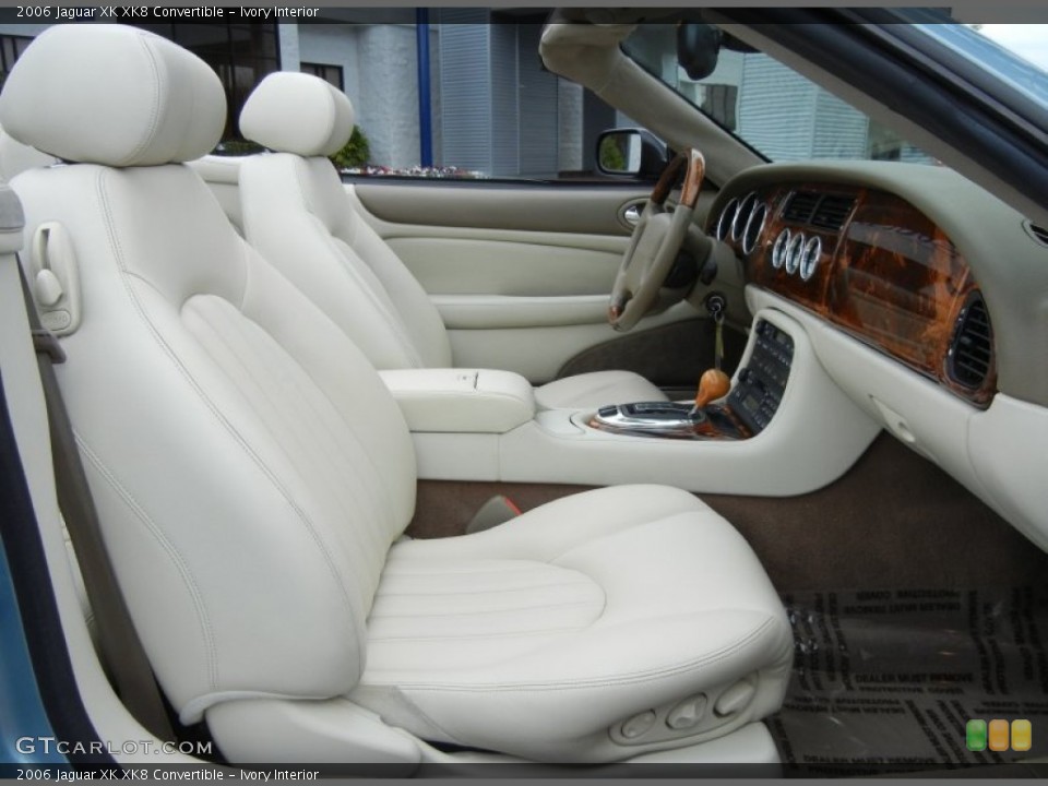 Ivory Interior Front Seat for the 2006 Jaguar XK XK8 Convertible #78577114