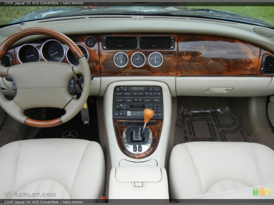 Ivory Interior Dashboard for the 2006 Jaguar XK XK8 Convertible #78577154
