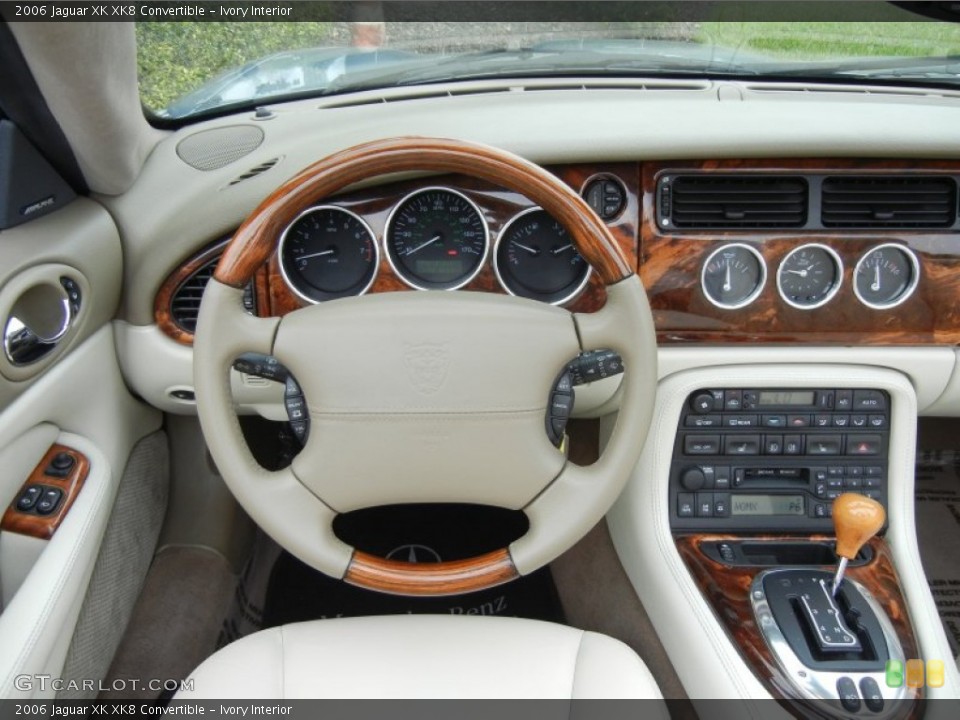 Ivory Interior Dashboard for the 2006 Jaguar XK XK8 Convertible #78577175