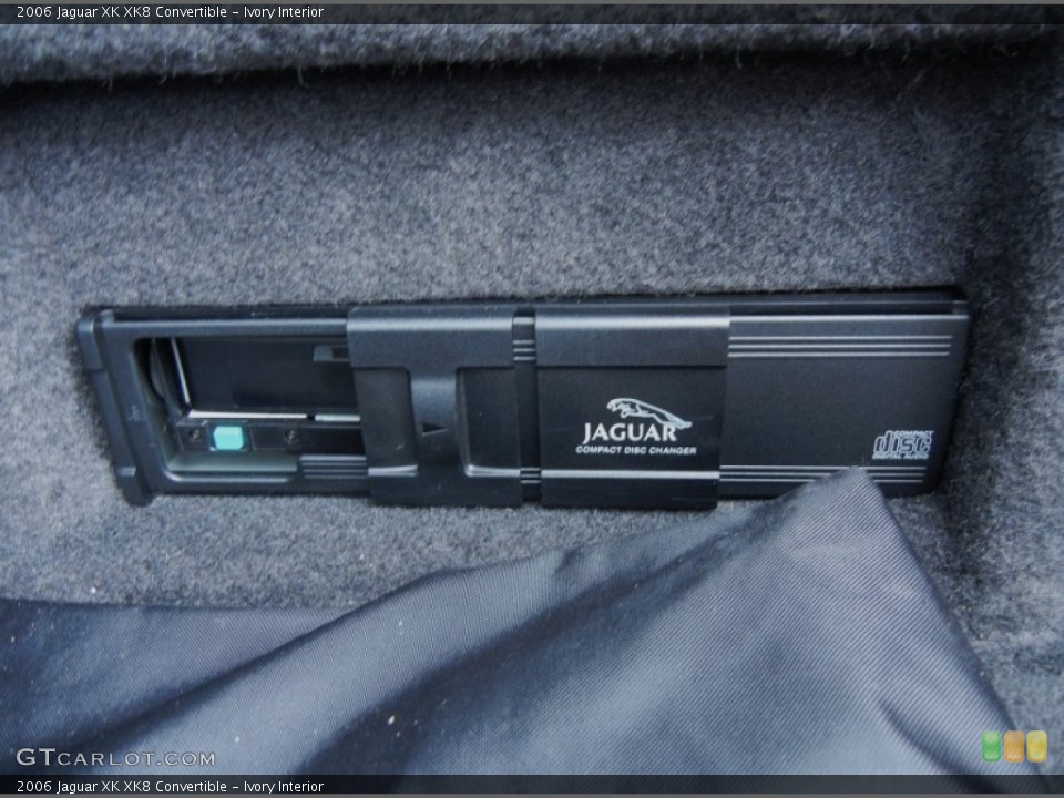 Ivory Interior Audio System for the 2006 Jaguar XK XK8 Convertible #78577271