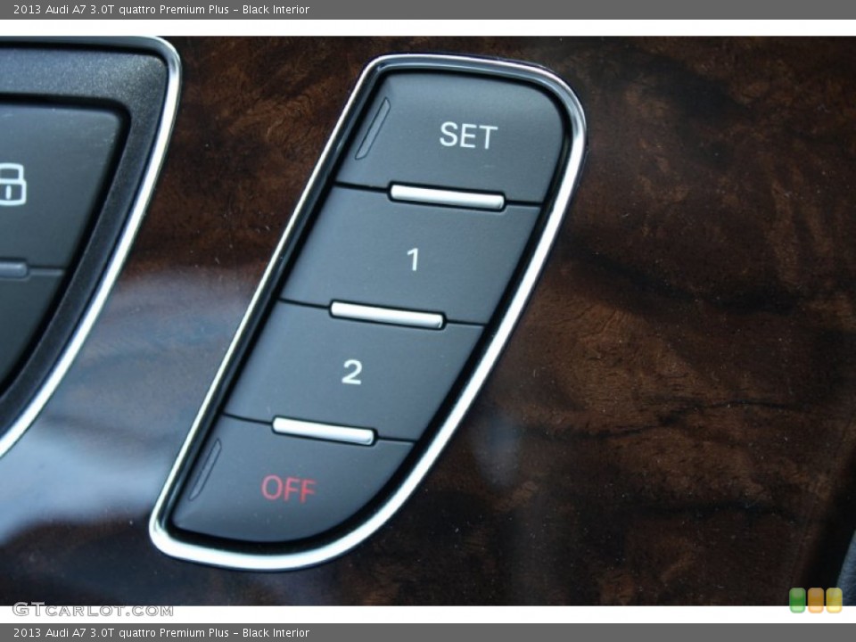 Black Interior Controls for the 2013 Audi A7 3.0T quattro Premium Plus #78579108
