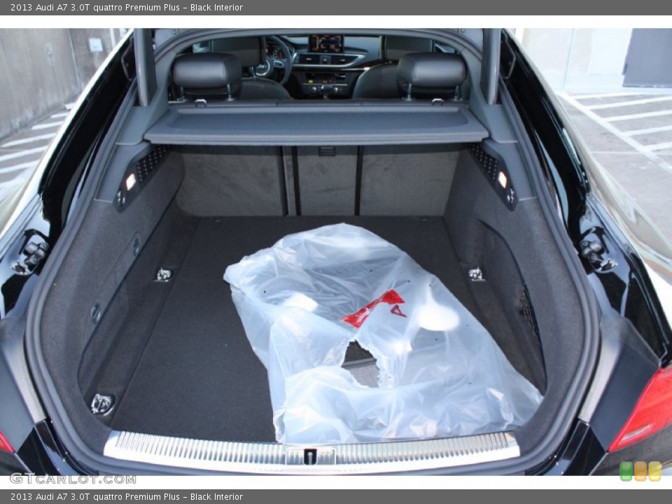 Black Interior Trunk for the 2013 Audi A7 3.0T quattro Premium Plus #78579185
