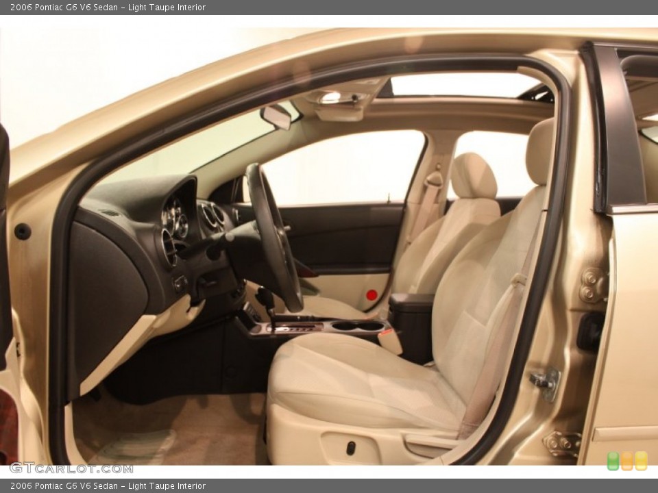 Light Taupe Interior Photo for the 2006 Pontiac G6 V6 Sedan #78579881
