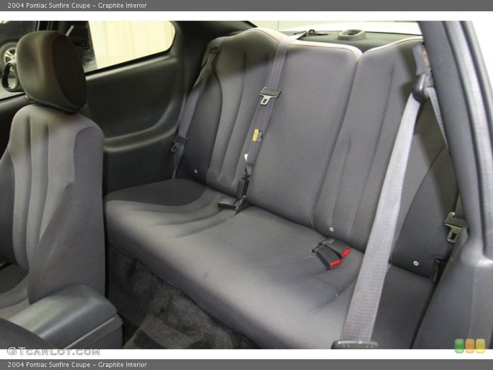 Graphite Interior Rear Seat for the 2004 Pontiac Sunfire Coupe #78580002