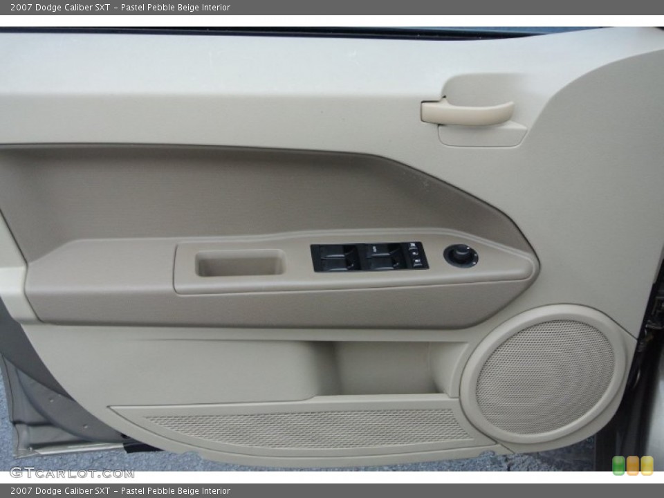 Pastel Pebble Beige Interior Door Panel for the 2007 Dodge Caliber SXT #78580010