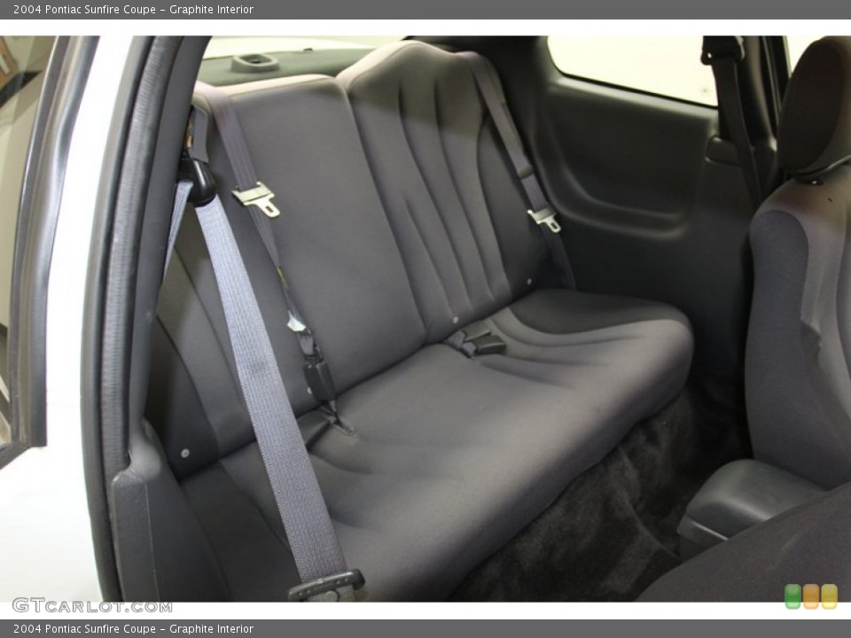 Graphite Interior Rear Seat for the 2004 Pontiac Sunfire Coupe #78580070