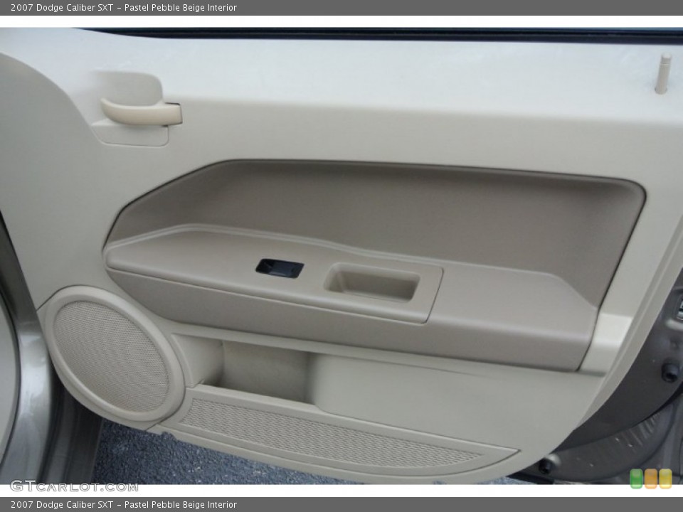 Pastel Pebble Beige Interior Door Panel for the 2007 Dodge Caliber SXT #78580168